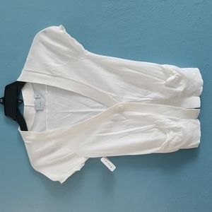 Tildon White Cardigan
